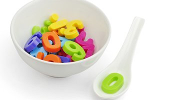 Bowl of letters